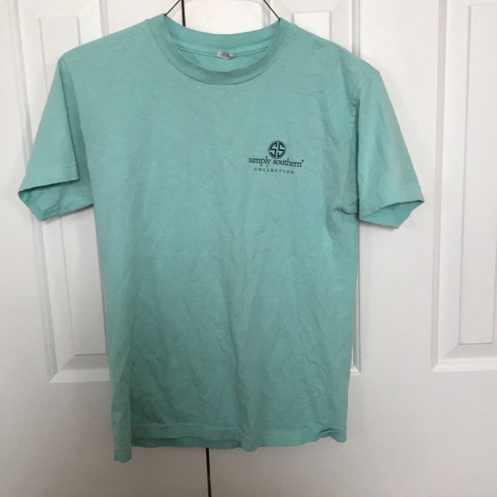 TEAL SIMPLY SOUTHERN SEAHORSE T-SHIRT